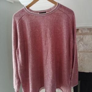 Eileen Fisher Pink Knit Sweater